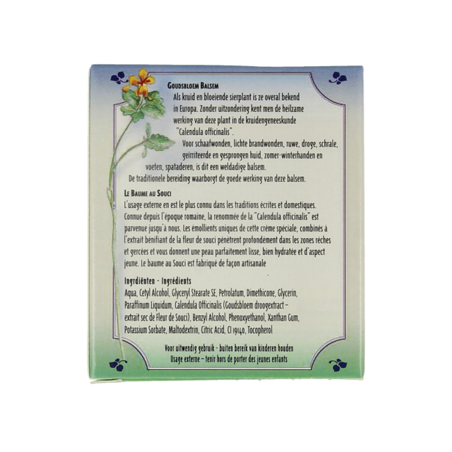 Balsamo alla Calendula ed Erbe Svedesi Marval&Vincent 100 Millilitri