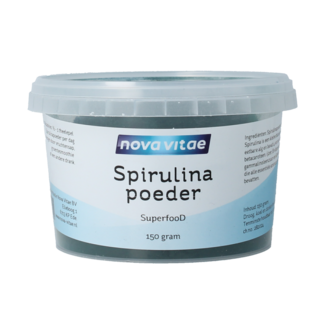 Nova Vitae Nova Vitae Spirulina poeder 150 Gram