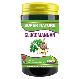 SNP SNP Glucomannan 500mg puro 60 Cápsulas vegetarianas