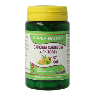 SNP SNP Garcinia cambogia chitosan 500mg puro 60 Cápsulas vegetarianas
