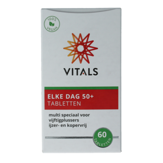 Vitals Elke dag 50+ 60 Tabletten