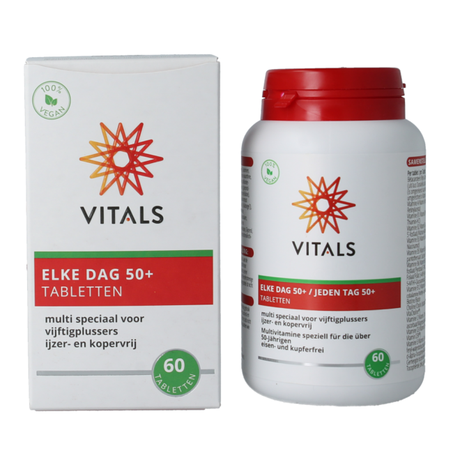 Elke dag 50+ 60 Tablets