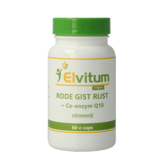 Elvitum Roter Hefereis mit Q10 60 vegetarische Kapseln