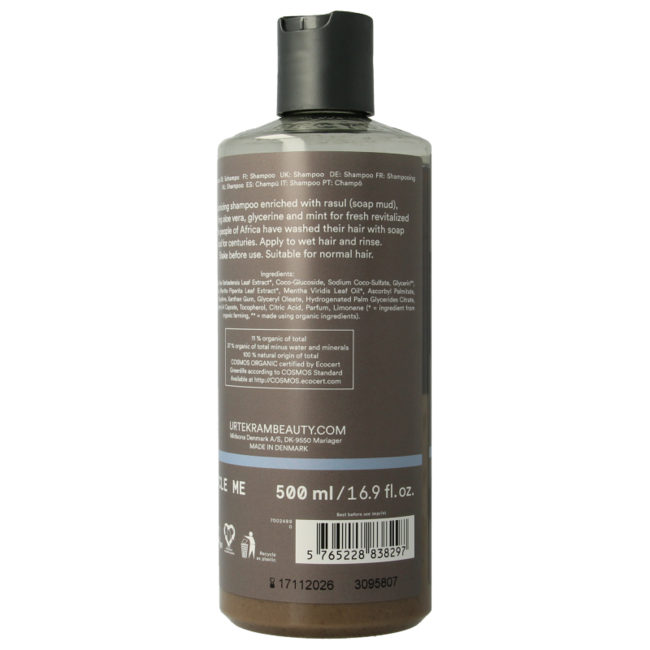 Rhassoul shampoo 500 Millilitres