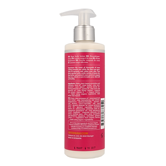 Urtekram Rose body lotion 245 Millilitres