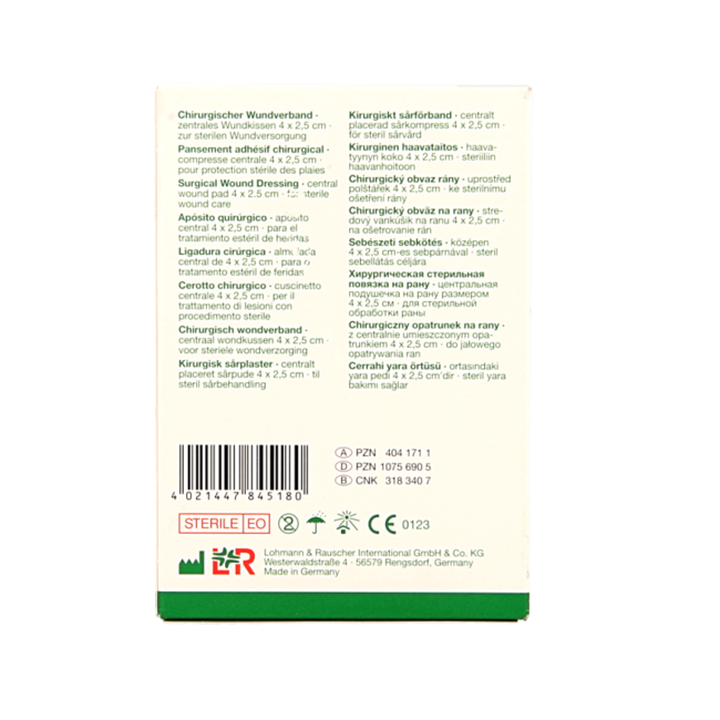 Cerotto sterile Curapor 7 x 5 cm, 5 Pezzi