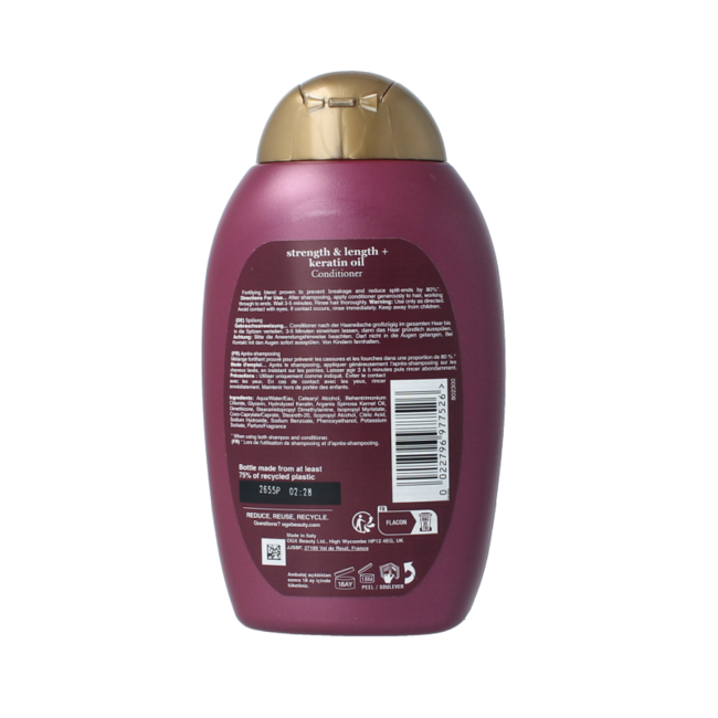OGX Anti breakage keratin oil conditioner 385 Mililitros