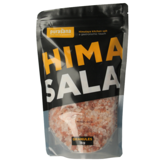 Purasana Sól kuchenna gruboziarnista Purasana Himasala, uzupełnienie, 1 Kilogram