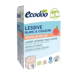 Ecodoo Ecodoo Peach laundry detergent bag in box organic 5 Litres