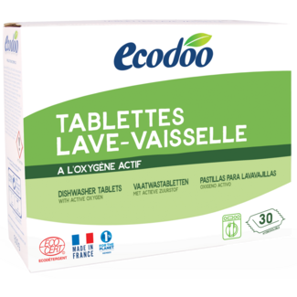 Ecodoo Ecodoo Vaatwasmachine tablets bio 30 Stuks