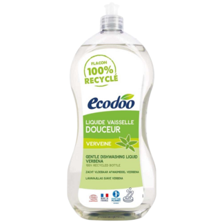 Ecodoo Liquid dish soap soft verbena organic 1 Litre
