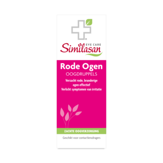 Similasan Similasan Rode ogen oogdruppels nr. 1 10 Milliliter