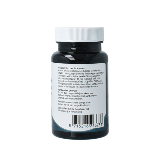 Lactoferrina 75mg 60 cápsulas vegetales