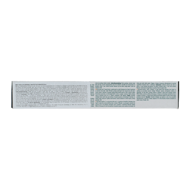 Herbal toothpaste sparkly white 75 Millilitres