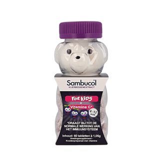 Sambucol Sambucol Kauwtabletten voor kids 60 Kauwtabletten