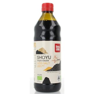 Lima Lima Shoyu 28% menos sal bio 500 Mililitros