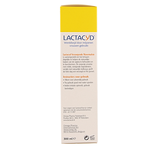 Lactacyd Wasemulsie verzorgend 300 Milliliter