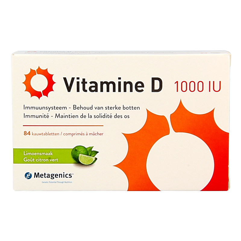 Metagenics Vitamina D 1000 UI | Supporto Immunitario e Ossa