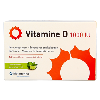 Metagenics Metagenics Vitamina D 1000UI 168 Comprimidos