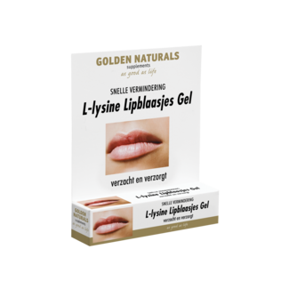 Golden Naturals Golden Naturals L-Lysine+ gel para ampollas labiales tubo 15 mililitros