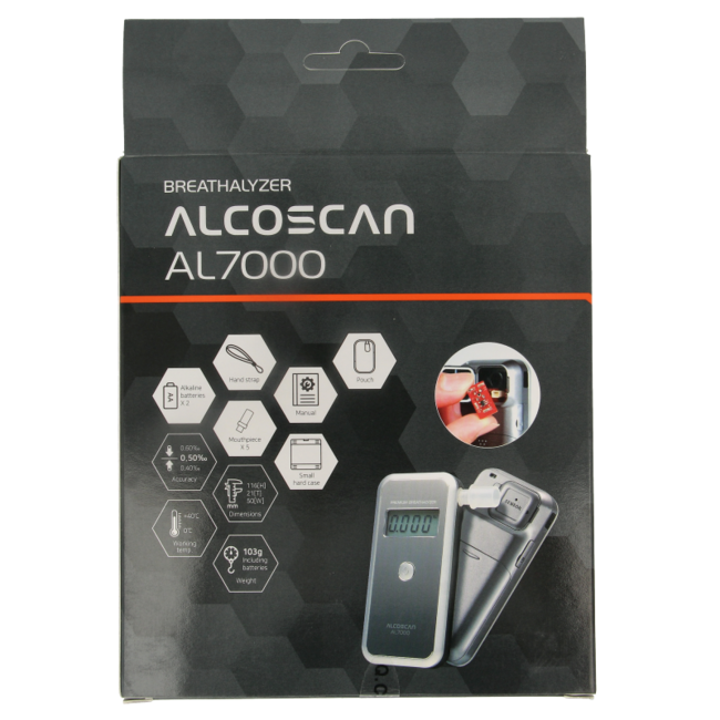 Alcoscan Alkoholtester AL7000, 1 Stück