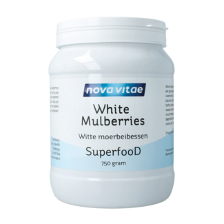 Nova Vitae Mûres blanches (mulberries) 750 g