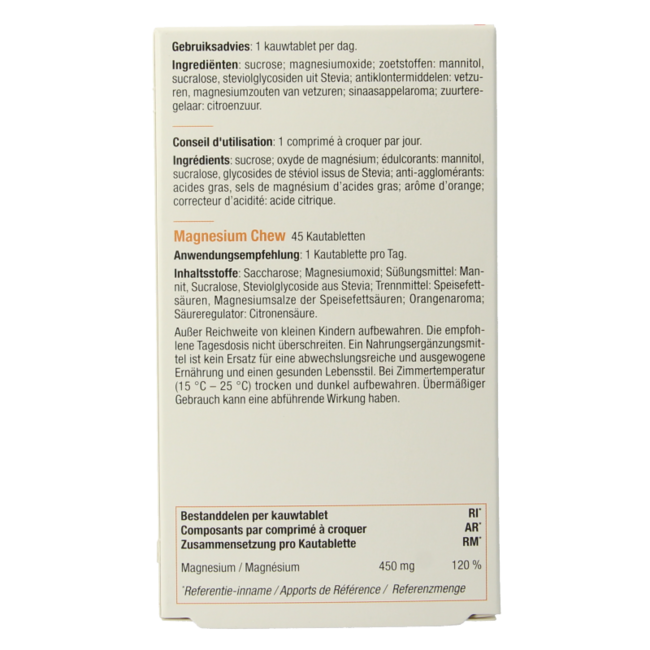 Fytostar Magnesium Chew Kautabletten 45 Kautabletten