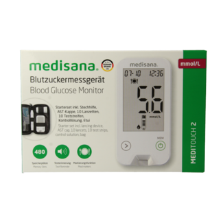 Medisana Medisana MediTouch 2 Blood Glucose Monitor USB 1 Piece