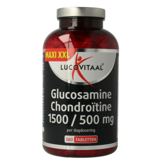 Lucovitaal Lucovitaal Glucosamina y Condroitina, bote de 360 comprimidos
