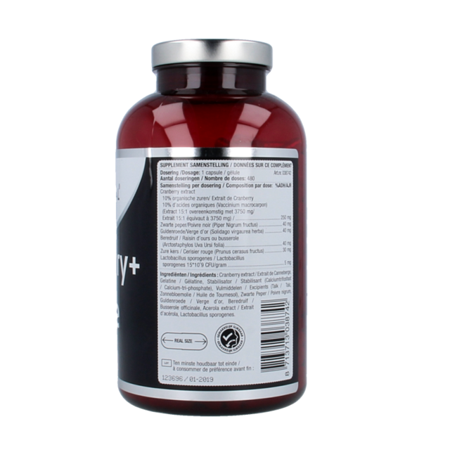 Lucovitaal Cranberry x-tra 480 Gélules