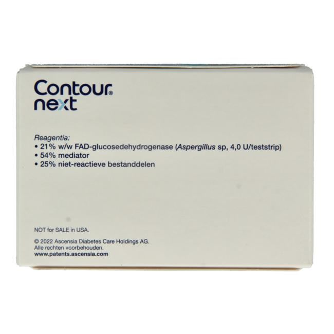 Tira reactiva Bayer Contour Next 100 unidades