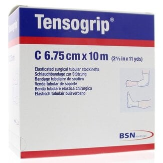 Tensogrip Tensogrip Elastyczny bandaż rurowy 10 m x 67500 µm kolor cielisty 1 szt.