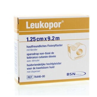 Leukopor Cerotto Adesivo Leukopor 9.2m x 1.25cm +D 76447 1 Pezzo