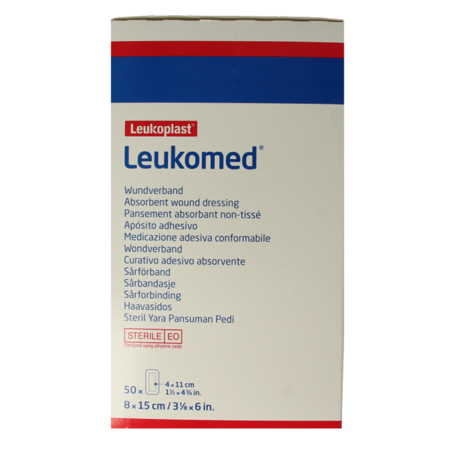 Leukomed Wound Dressing 8.0 x 15cm sterile 50 Pieces