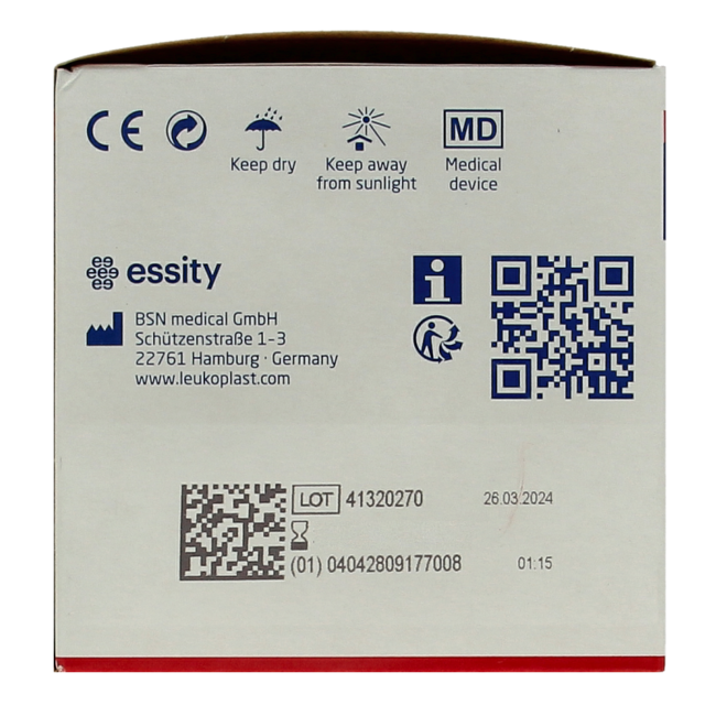 Fixomull Transparent 10 m x 5 cm 7221600 1,00 unidad