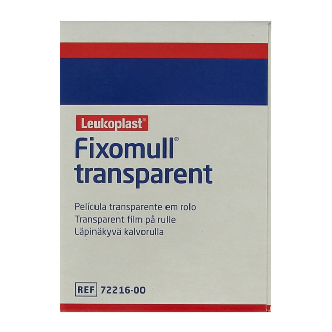 Fixomull Transparent 10 m x 5 cm 7221600 1,00 unidad
