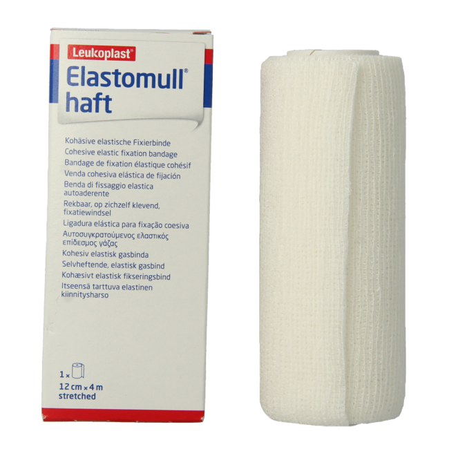 Elastomull Fixierbinde haft 4 m x 12 cm 45474 1 Stück