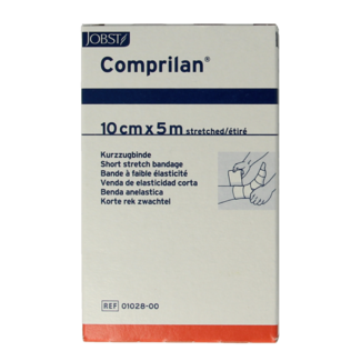 Comprilan Comprilan Korte rek zwachtel 5m x 10cm 1 Stuks