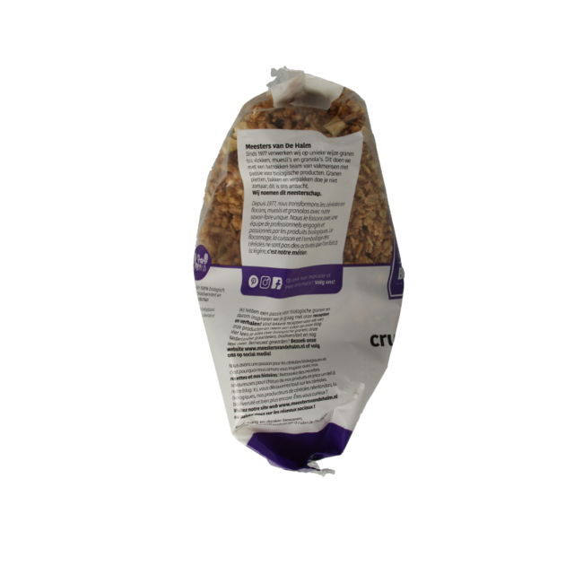 Crunchy manzana/canela bio 450 gramos