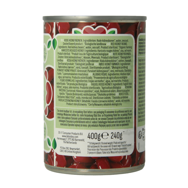 Organic Red Kidney Beans 400g