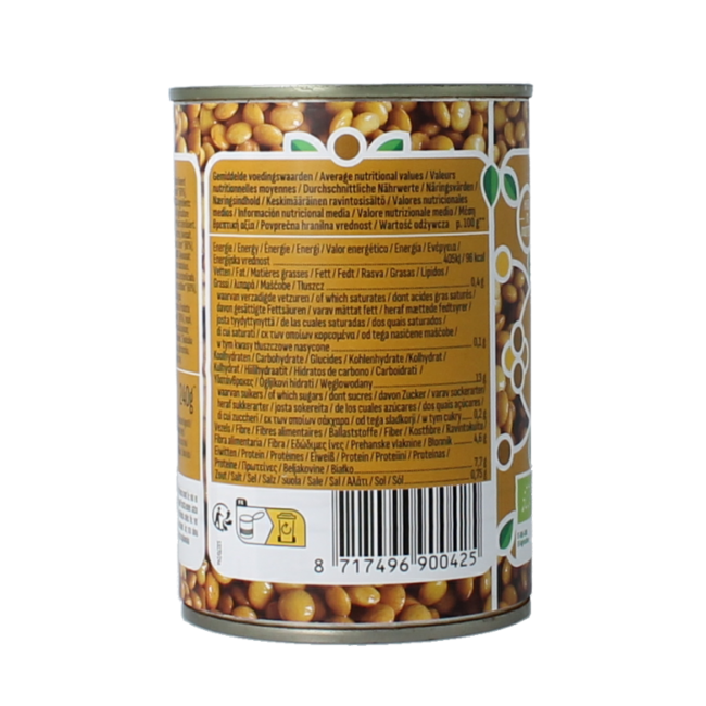 Bio-Linsen (Lenticchie) 400 Gramm