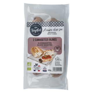 Langelus Langelus Camusettes con aceitunas bio 2 Unidades
