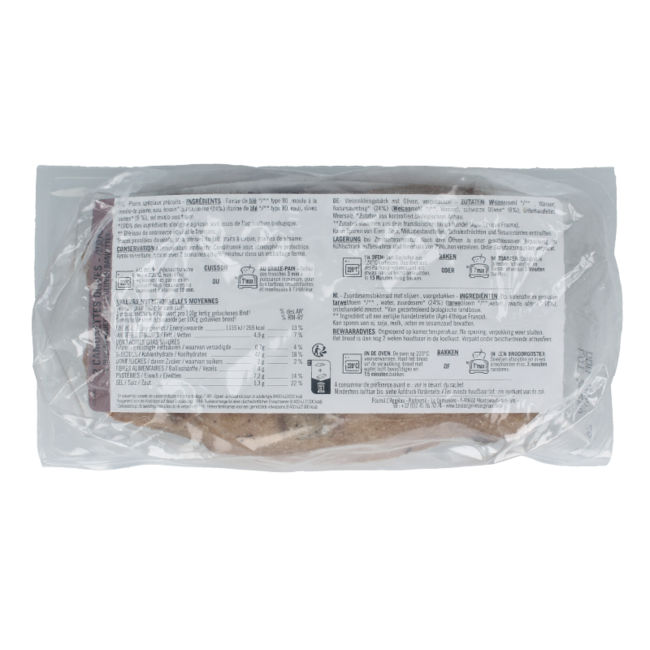 Langelus Camusettes con aceitunas bio 2 unidades