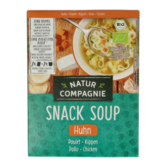 Natur Compagnie Natur Compagnie Sopa instantánea de pollo bio 34 gramos
