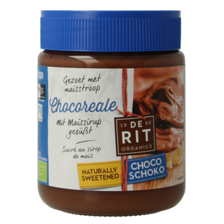 De Rit Crema de cacao De Rit Chocoreale con sirope de maíz, ecológica, 270 gramos