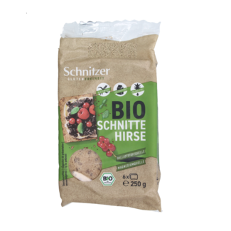 Schnitzer Pan de mijo sin gluten bio 250 gramos