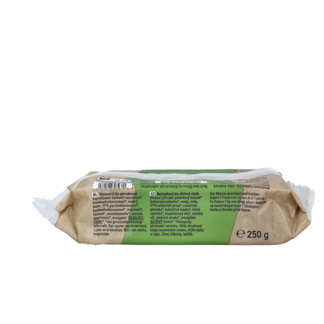 Pan de mijo sin gluten bio 250 gramos