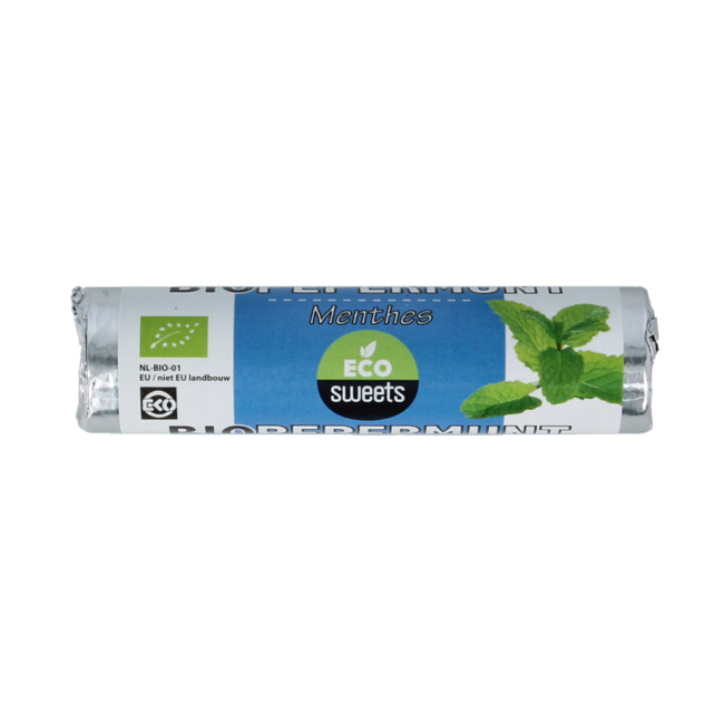 Rollitos de menta bio 21 gramos