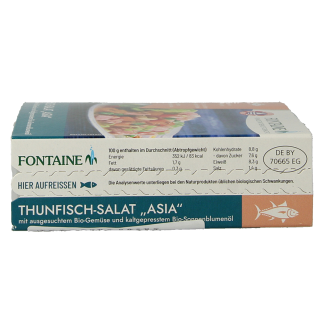 Fontaine Ensalada de atún asiática 200 gramos