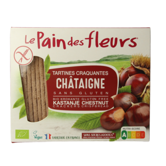 Pain Des Fleurs Crackers de castaña dulce bio 150 Gramos